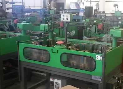 40 spindle braiding machines at Fabmania Ltd