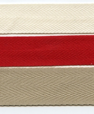 A selection of herringbone tapes